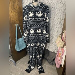 Disney’s Tim Burton’s the Nightmare Before Christmas Jack onesie pajamas